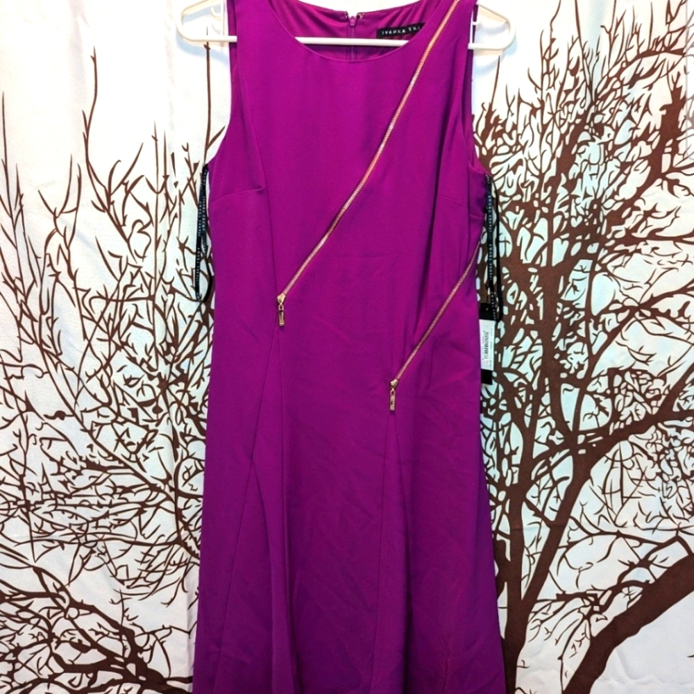 Fuscia Ivanka Trump dress